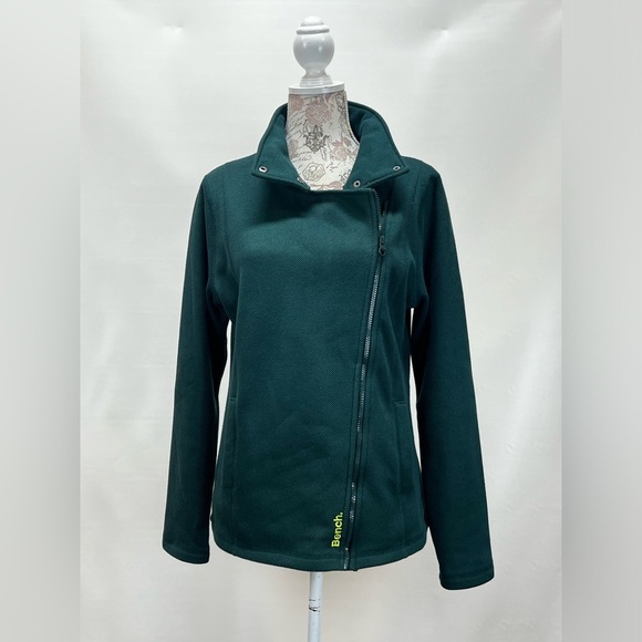 BENCH Teal and yellow full zip jacket size‎ XL - Picture 6 of 15
